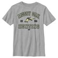 thumbnail image 1 of Boy's Mossy Oak 1986 Hunting Logo Graphic Tee Athletic Heather Medium, 1 of 5