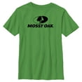 thumbnail image 1 of Boy's Mossy Oak Black Classic Logo  Graphic Tee Kelly Green Large, 1 of 4