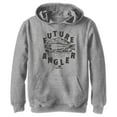 thumbnail image 1 of Boy's Mossy Oak Future Angler Pull Over Hoodie Athletic Heather Medium, 1 of 4