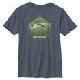 thumbnail image 1 of Boy's Mossy Oak Mallard Green Badge  Graphic Tee Navy Blue Heather X Large, 1 of 4