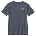 thumbnail image 1 of Boy's Mossy Oak Small Classic Logo Graphic Tee Navy Blue Heather Small, 1 of 4
