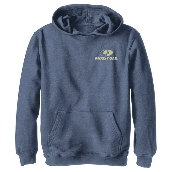 Boy's Mossy Oak Small Classic Logo Pull Over Hoodie