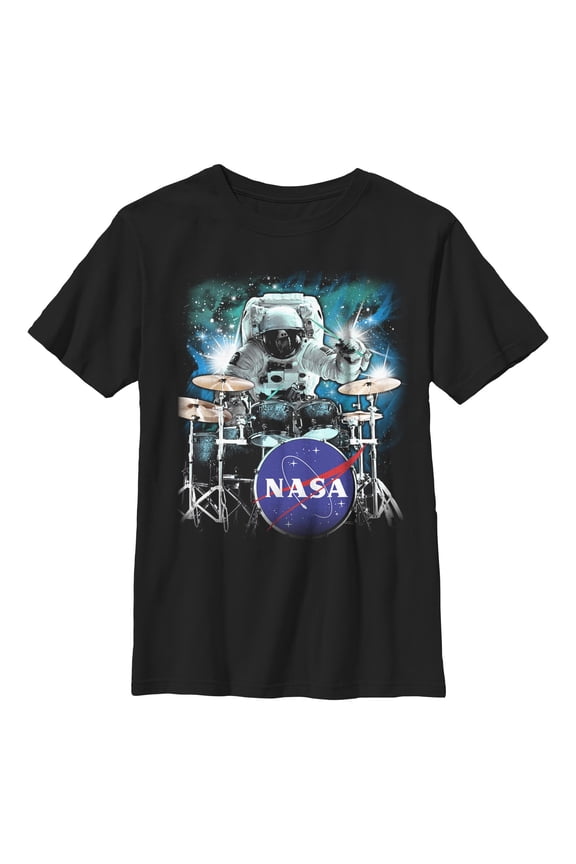 Boy's NASA Drums Astro  Graphic T-Shirt
