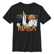 Boys NASA Launching Logo Graphic T-Shirt