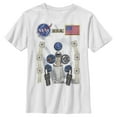 thumbnail image 1 of Boy's NASA U.S.A. Astronaut Suit Costume  Graphic Tee White X Large, 1 of 4