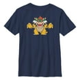 thumbnail image 1 of Boy's Nintendo Bowser Graphic Tee Navy Blue X Small, 1 of 3