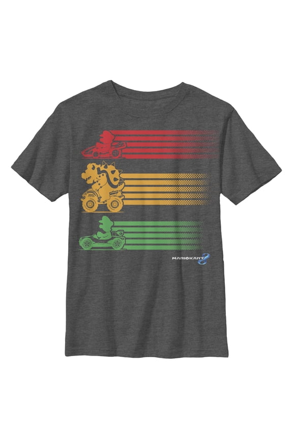 Boy's Nintendo Color block Racers Graphic T-Shirt