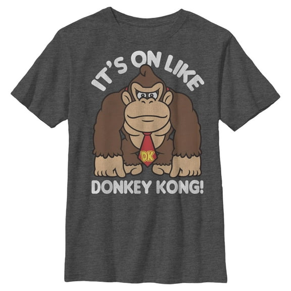 Boy's Nintendo Donkey Kong Fist Pump Graphic T-Shirt
