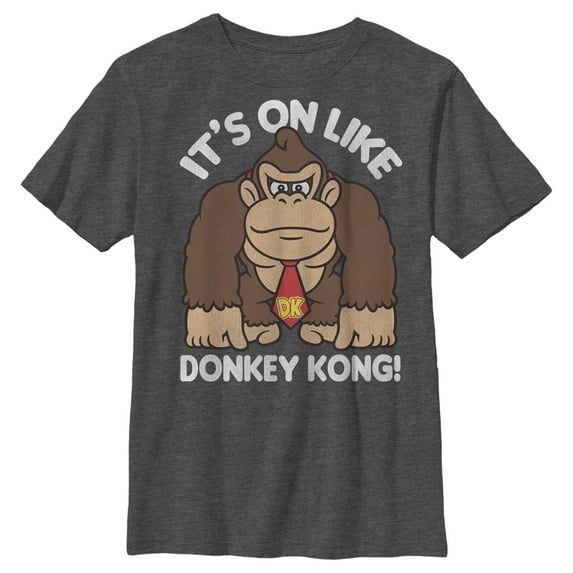 Boy's Nintendo Donkey Kong Fist Pump Graphic T-Shirt