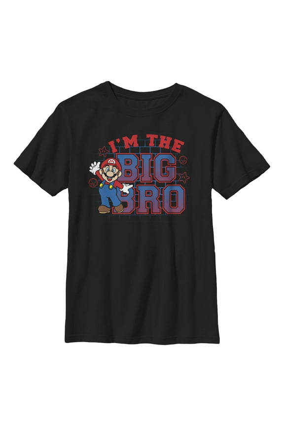 Boy's Nintendo I'm the Big Bro Graphic T-Shirt
