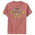 thumbnail image 1 of Boy's Nintendo Koopa King Bowser Performance Graphic Tee Red Heather Small, 1 of 4
