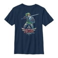 thumbnail image 1 of Boy's Nintendo Legend of Zelda Graphic Tee Navy Blue Small, 1 of 3
