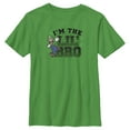 thumbnail image 1 of Boy's Nintendo Lil' Bro Luigi  Graphic Tee Kelly Green X Small, 1 of 3