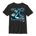 thumbnail image 1 of Boy's Nintendo Mario Kart 8 Fierce  Graphic Tee Black Medium, 1 of 4