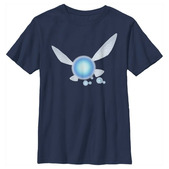 Boy's Nintendo Navi Portrait Graphic Tee Navy Blue X Small