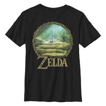 Boy's Nintendo Retro Pixel Character  Graphic T-Shirt