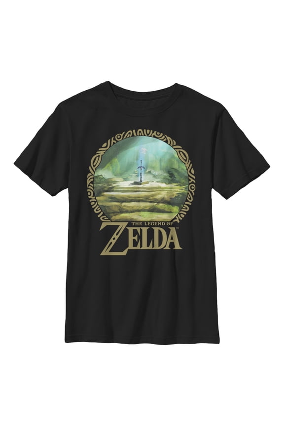 Boy's Nintendo Retro Pixel Character  Graphic T-Shirt