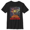 thumbnail image 1 of Boy's Nintendo Samus Super Metroid Cover  Graphic Tee Black X Small, 1 of 4