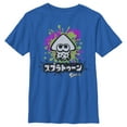 thumbnail image 1 of Boy's Nintendo Splatoon Inkling Squid  Graphic Tee Royal Blue X Small, 1 of 4