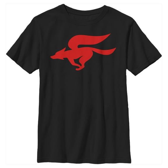 Boy's Nintendo Star Fox Logo  Graphic Tee Black X Small