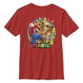 thumbnail image 1 of Boy's Nintendo Super Mario Bowser Circle  Graphic T-Shirt, 1 of 4