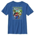 thumbnail image 1 of Boy's Nintendo Super Mario Run Graphic Tee Royal Blue X Small, 1 of 4