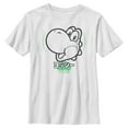 thumbnail image 1 of Boy's Nintendo Super Mario Yoshi Kanji  Graphic Tee White X Small, 1 of 4