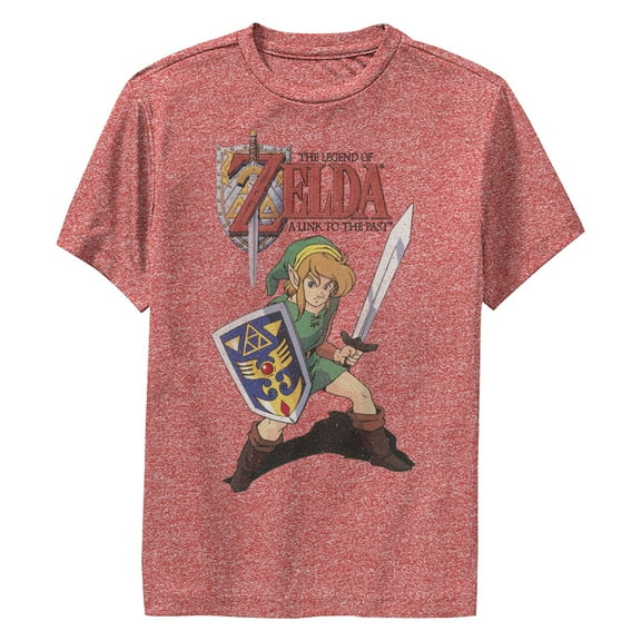 Boy's Nintendo The Legend of Zelda A Link to the Past  Performance Graphic T-Shirt