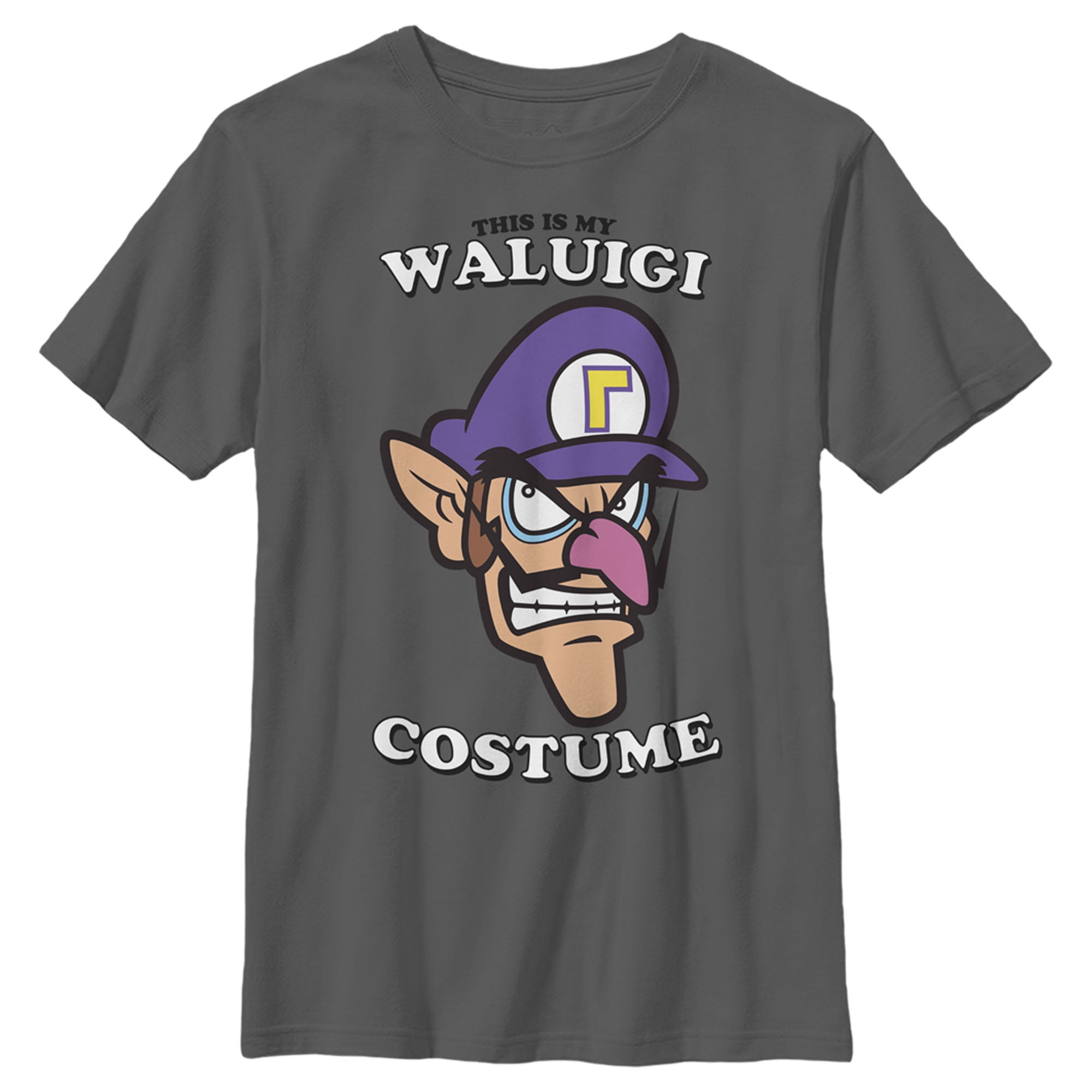 Boy S Nintendo This Is My Waluigi Costume Graphic Tee Charcoal X Large Boy S Nintendo This Is My Waluigi Costume Graphic Tee Charcoal X Large Ead9bba3 8348 46fd 8cff 