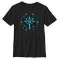 thumbnail image 1 of Boy's Nintendo Zelda Breath of the Wild Eye  Graphic Tee Black X Small, 1 of 4