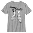 thumbnail image 1 of Boy's One Hundred and One Dalmatians Pongo and Perdita  Graphic Tee Athletic Heather Small, 1 of 5