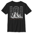 thumbnail image 1 of Boy's One Hundred and One Dalmatians The Whole Family Graphic Tee Black X Large, 1 of 5
