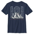 thumbnail image 1 of Boy's One Hundred and One Dalmatians The Whole Family Graphic Tee Navy Blue X Small, 1 of 4