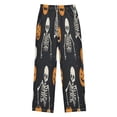 thumbnail image 1 of Boy's Pajama Pants Boys' Long Sleep Pants Children's Pajama Pants Loose Fitting Pajama Pants are Convenient to Put on and Take off S Halloween Pumpkin Skull, 1 of 9