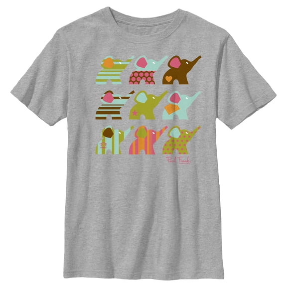 Boy's Paul Frank Ellie Line Up  Graphic Tee Athletic Heather X Large
