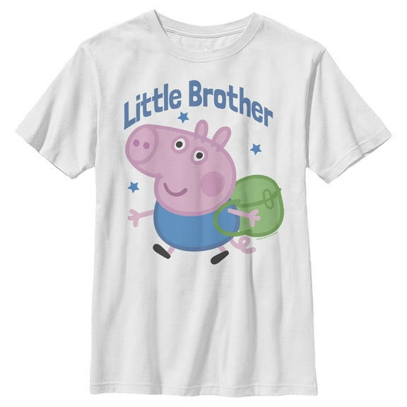 Boy's Peppa Pig George Little Brother Graphic T-Shirt