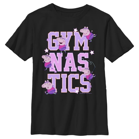 Boy's Peppa Pig Gymnastics Graphic T-Shirt
