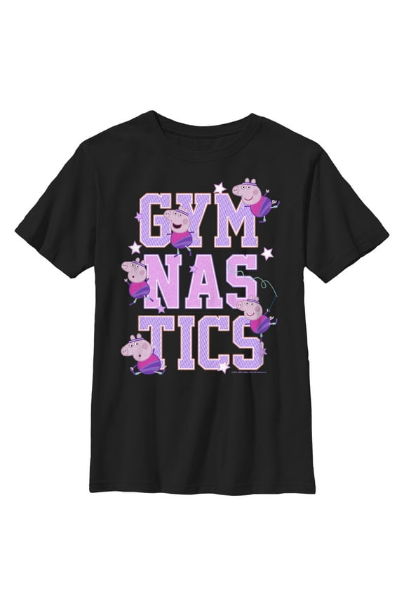 Boy's Peppa Pig Gymnastics Graphic T-Shirt