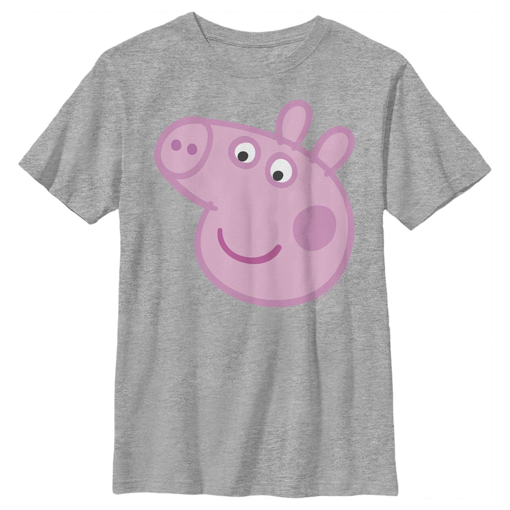 Boy's Peppa Pig Large Face Graphic T-Shirt Walmart Business Supplies