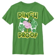 Boy's Peppa Pig St. Patrick's Day Just Here for the Shenanigans Graphic T-Shirt