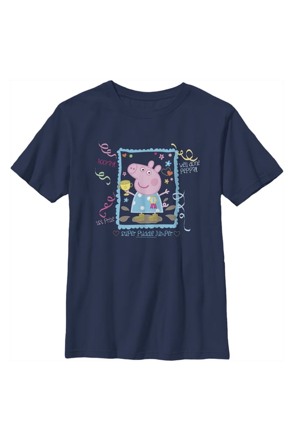 Boy's Peppa Pig Super Puddle Jumper Graphic T-Shirt