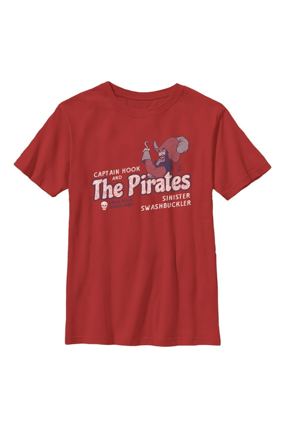 Boy's Peter Pan Captain Hook And The Pirates Graphic T-Shirt