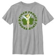 thumbnail image 1 of Boy's Peter Pan St. Patrick's Day Pinch Proof Tinkerbell  Graphic Tee Athletic Heather Medium, 1 of 5