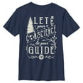 thumbnail image 1 of Boy's Pinocchio Let Your Conscience Be Your Guide  Graphic Tee Navy Blue X Small, 1 of 4