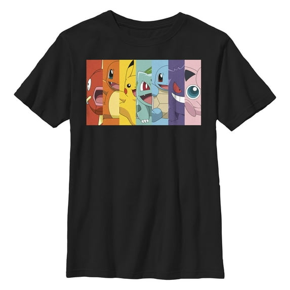 Boy's Pokemon Rainbow Graphic Tee,