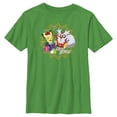 thumbnail image 1 of Boy's Pokemon Christmas Pikachu and Delibird Happy Holidays  Graphic Tee Kelly Green X Small, 1 of 4