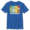 thumbnail image 1 of Boy's Pokemon Colorful Friends  Graphic Tee Royal Blue Medium, 1 of 5
