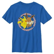 Boys Pokemon Pals Pikachu and Eevee Graphic T-Shirt