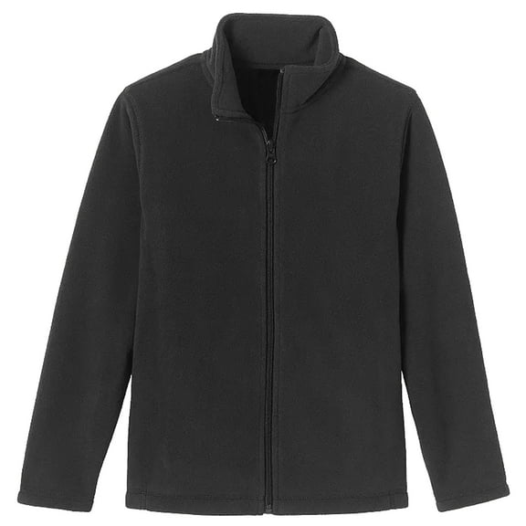 Boy's Polar Fleece Full Zip Sweater (XS-2XL)