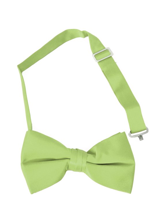 Boy's Poly Satin Banded Bow Ties